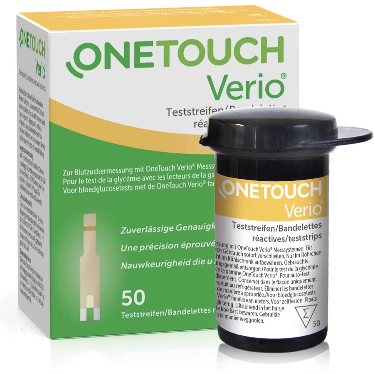 One Touch Verio Strips 50'S