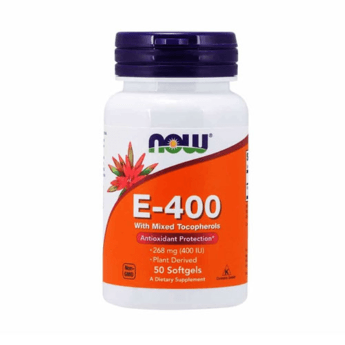 Now Vitamin E-400 Iu, 50 Softgels No.2893