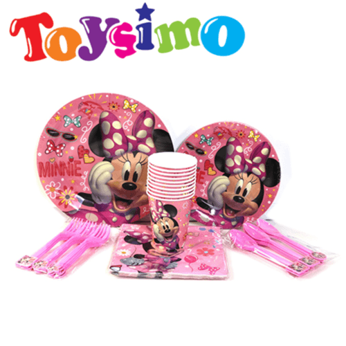 10 Person Minnie Party Set