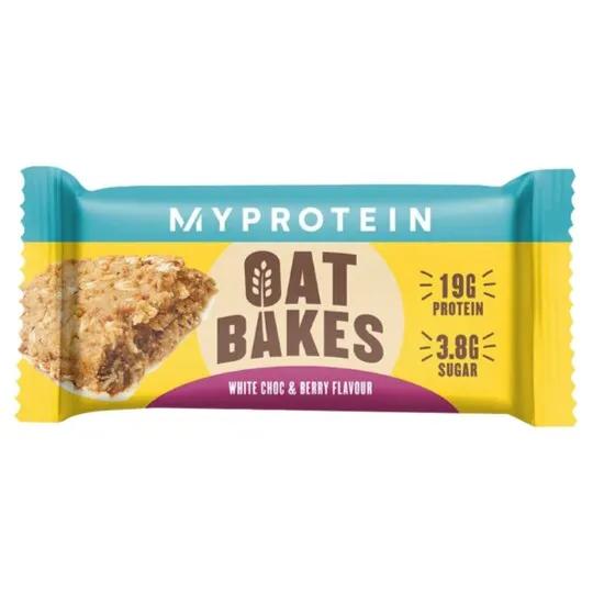 My Protein Oat Bakes White Chocolate And Berry 75G