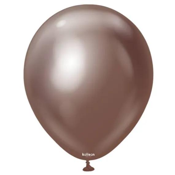 Chocolate Chrome Helium Balloon