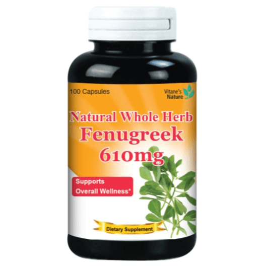 Vitane Fenugreek 610mg Capsules 100s