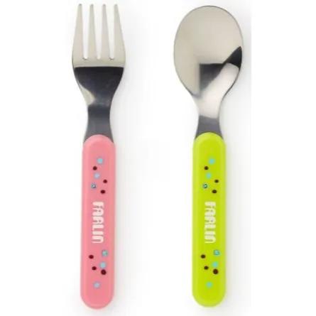 Farlin Baby Spoon & Fork Set 4+ Months