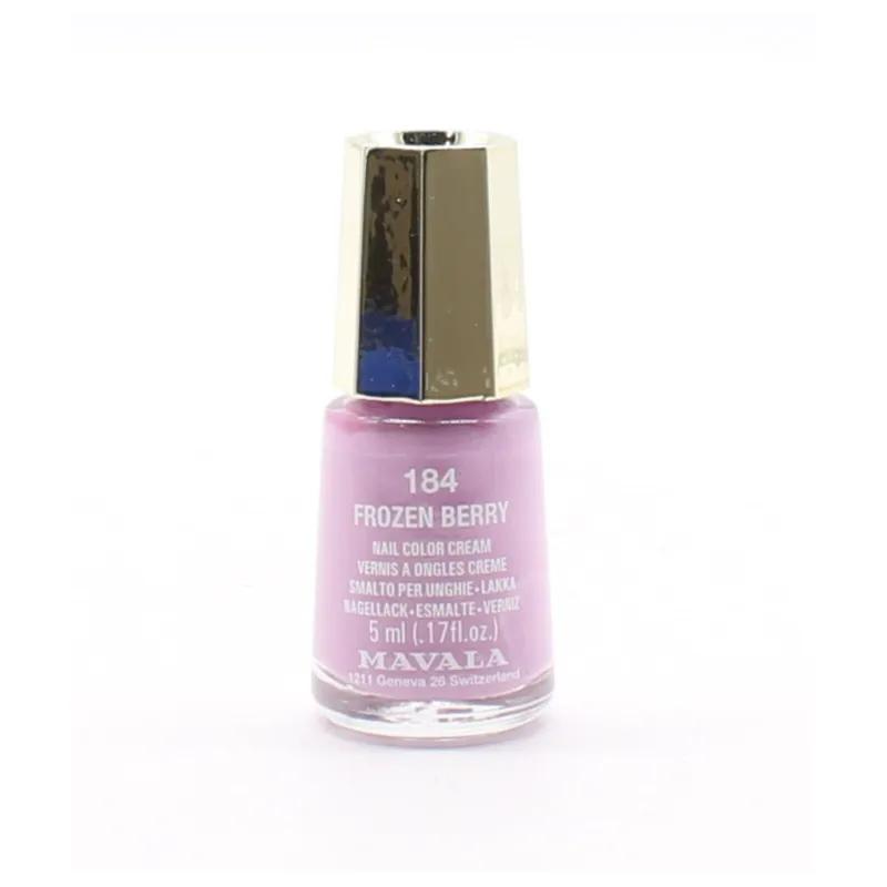 Mavala Nail Polish 184 Frozen Berry SS 2012#c66181#9091184