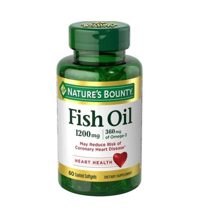 Nature's Bounty Fish Oil 1200mg 60 Softgels