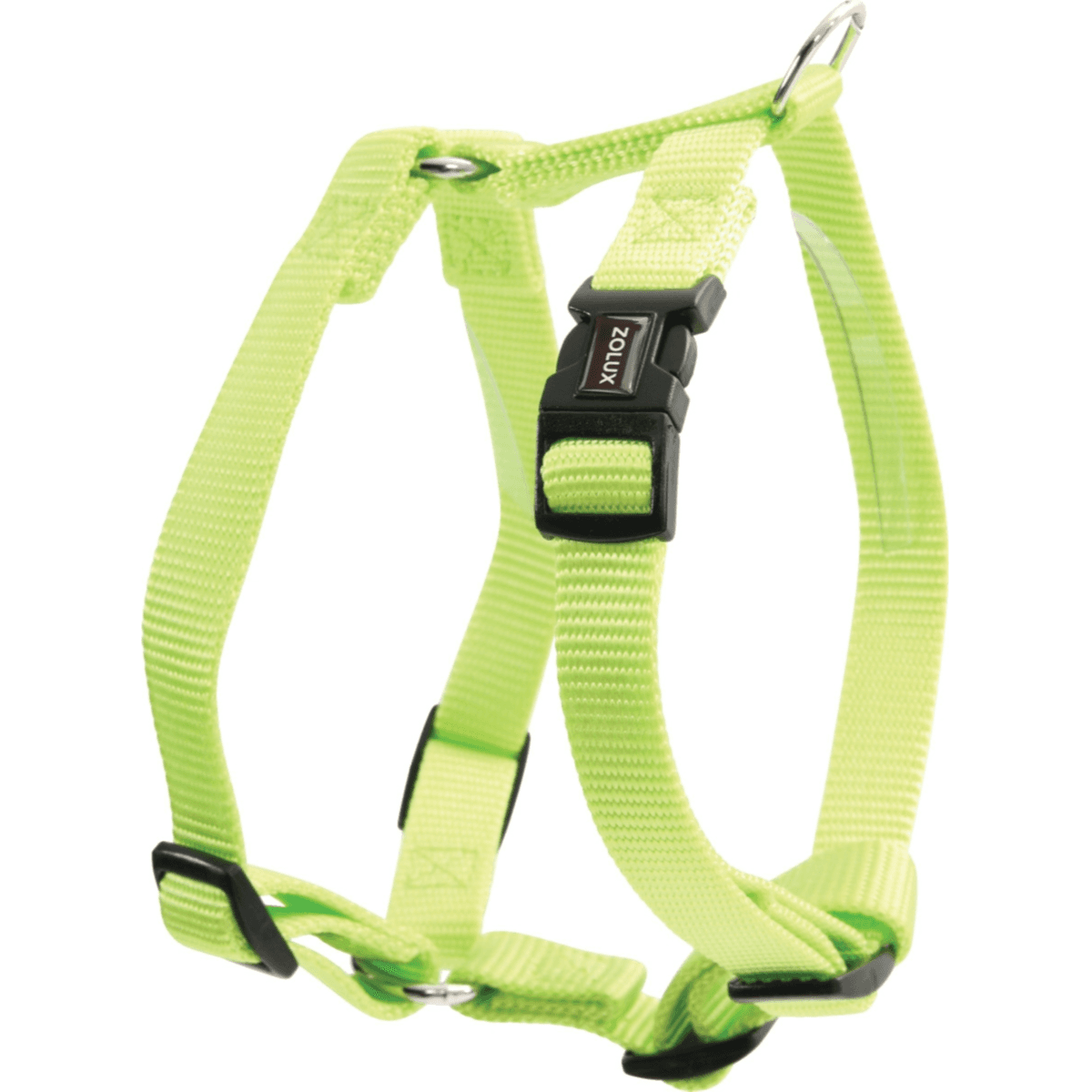 Nylon Adjustable Harness 25mm Anise Green