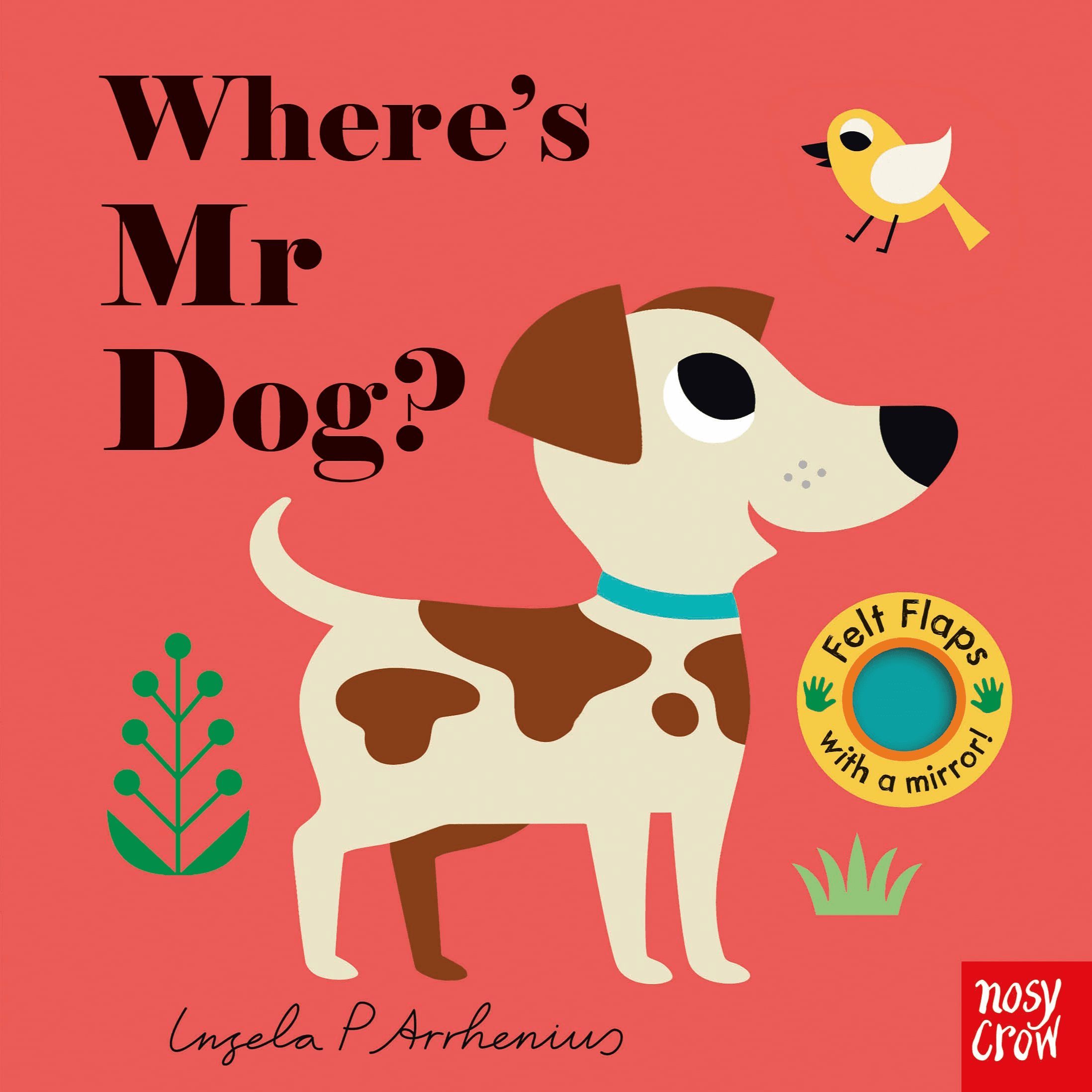 000710 Where's Mr Dog? (Board Book) Illustrated By Arrhenius, Ingela