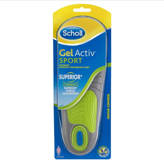 Dr. Scholl Gel Activ Sport Insoles For Women 1 Pair UK 4.5-8.5