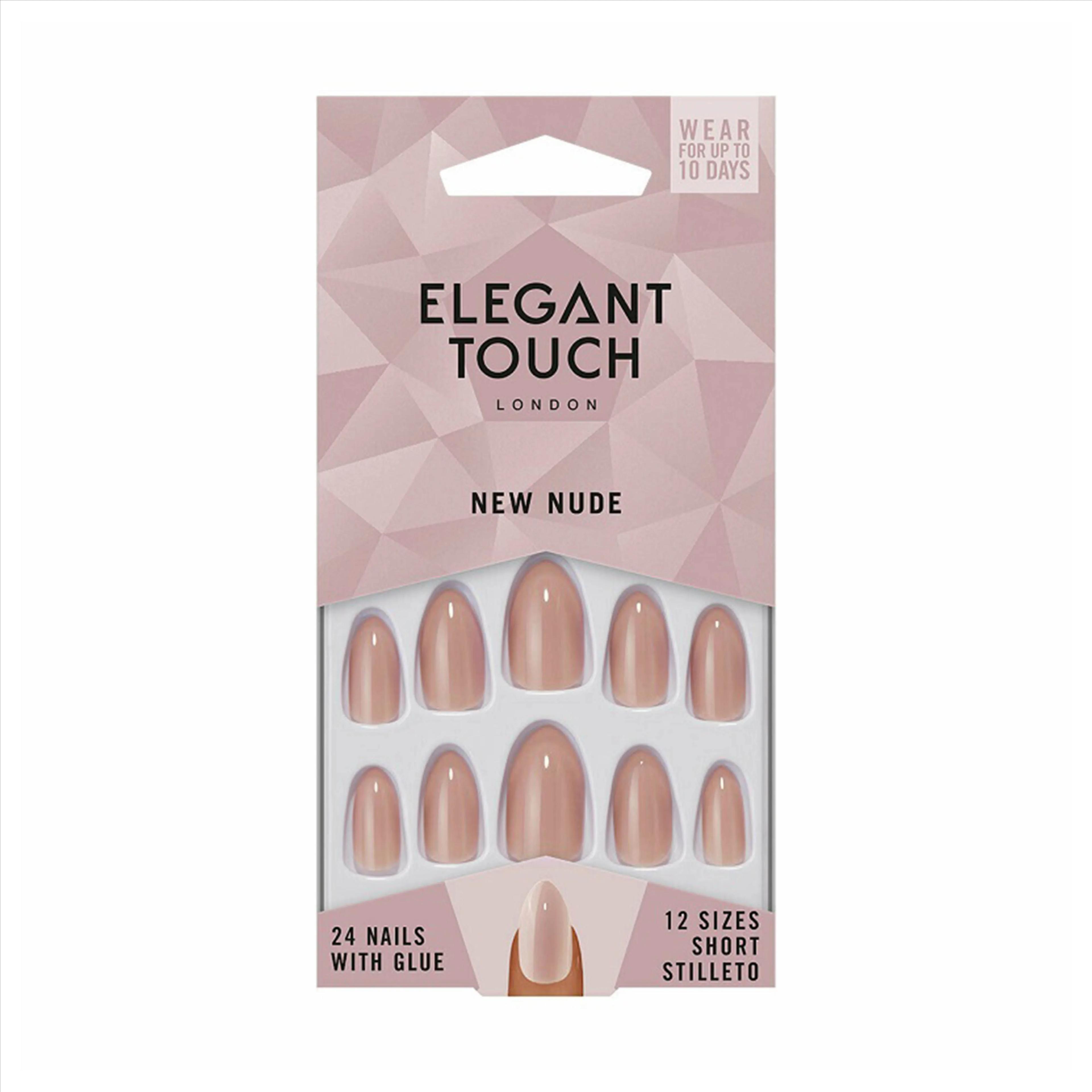 Elegant Touch Nails Core New Nude 24 With Glue