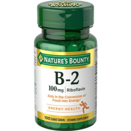 Nature's Bounty B-2 100mg Tablets 100's