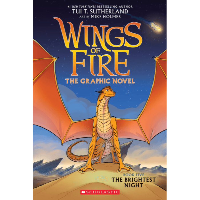 730852 The Brightest Night (Wings Of Fire Graphic Novel 5 ) (Trade Paperback / Paperback) By Sutherland, Tui T.