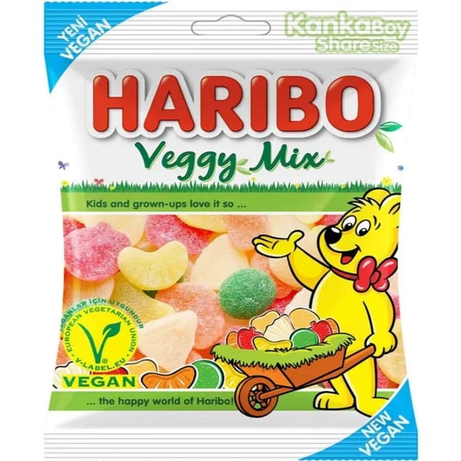 Haribo Veggy Mix 80g