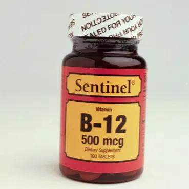 Sentinel B12 500 Mg 100'S Tab