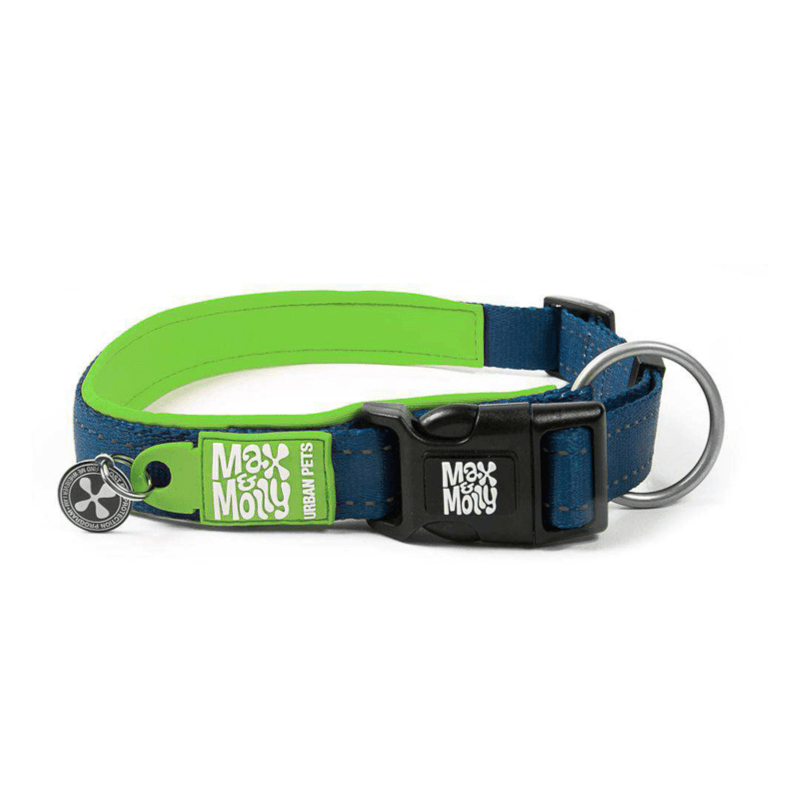 Smart ID Collar Matrix Lime Green S