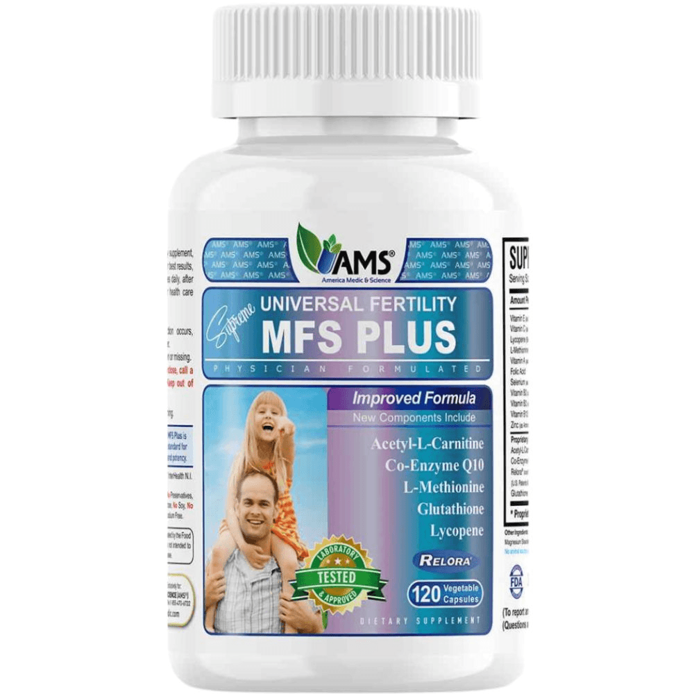 AMS FERTILITY MFS PLUS CAP 120 S