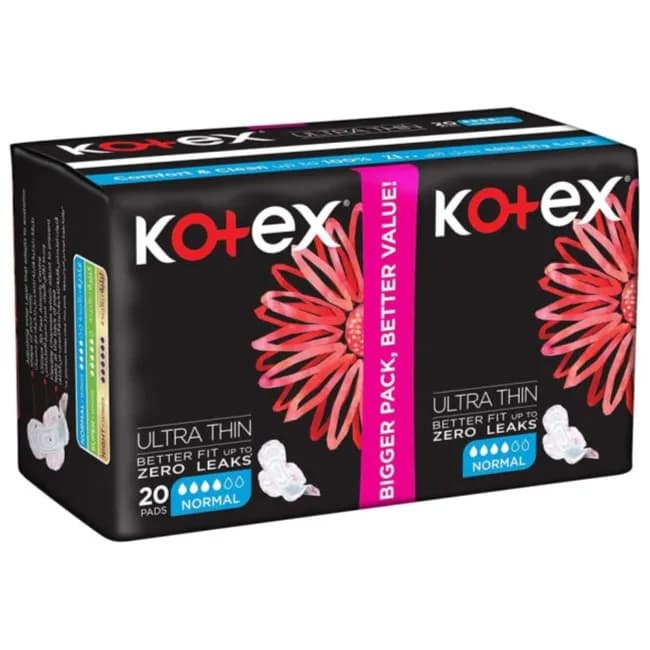 Kotex Ultra Thin 20 Pads For Women