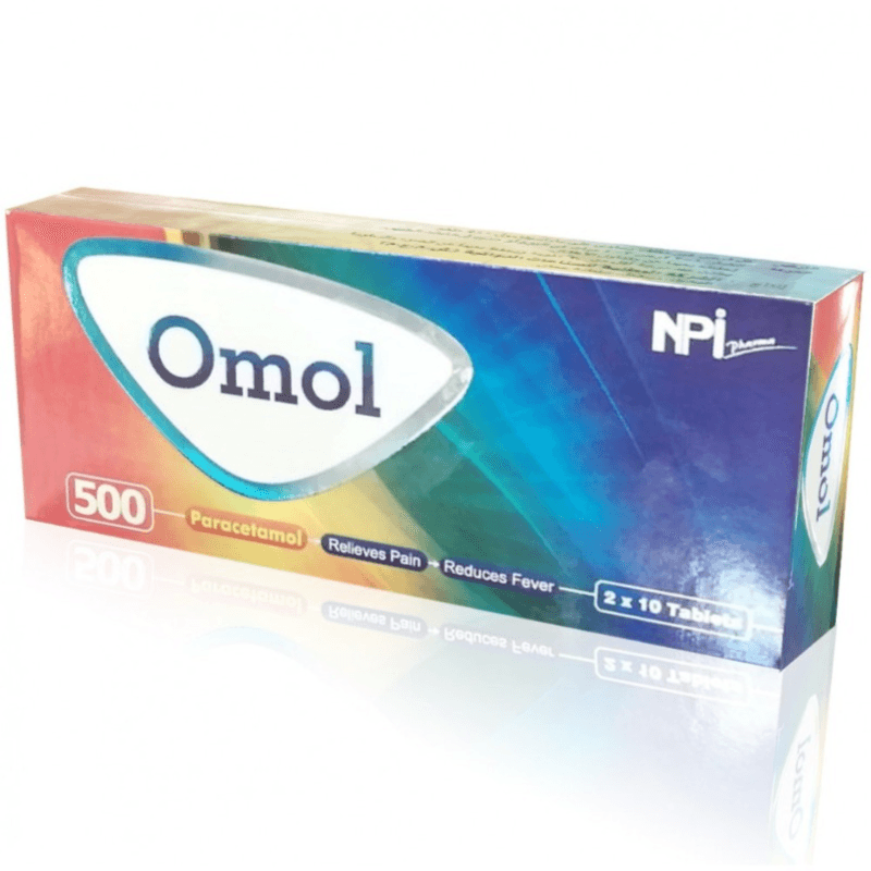 Omol 500mg Tab 20 Pieces
