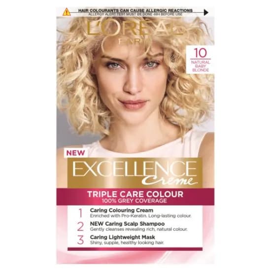 LOREAL EXCELLENCE HAIR COLOR 10