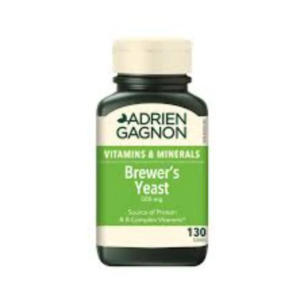 Adrien Gagnon Brewers Yeast 500 mg Tab 130 s 