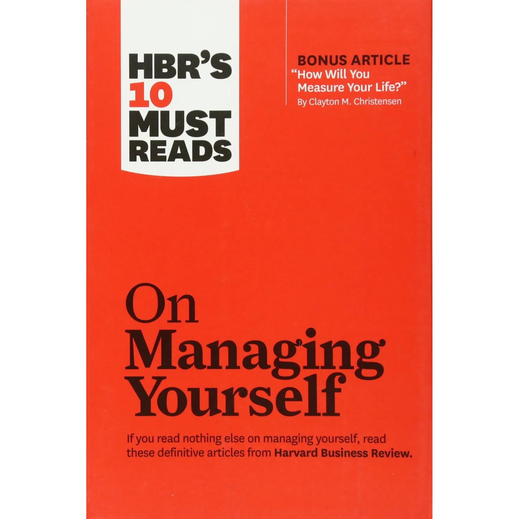 157992 HBR's 10 Must Reads On Managing Yourself (With Bonus Article How Will You Measure Your Life? By Clayton M. Christensen) (Trade Paperback / Paperback) By Drucker, Peter F.