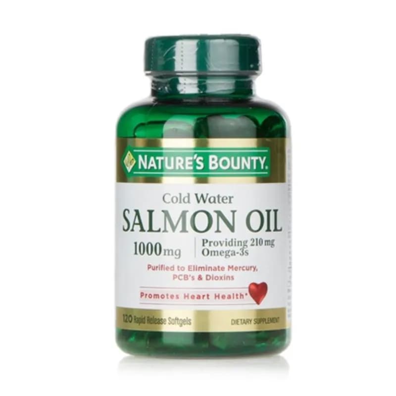 Nature'S Bounty Salmon Oil 1000Mg Softgel 120S