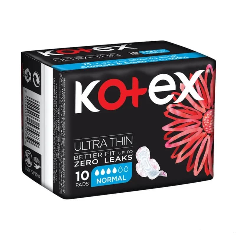 Kotex Ultra Thin 10 Pads For Women