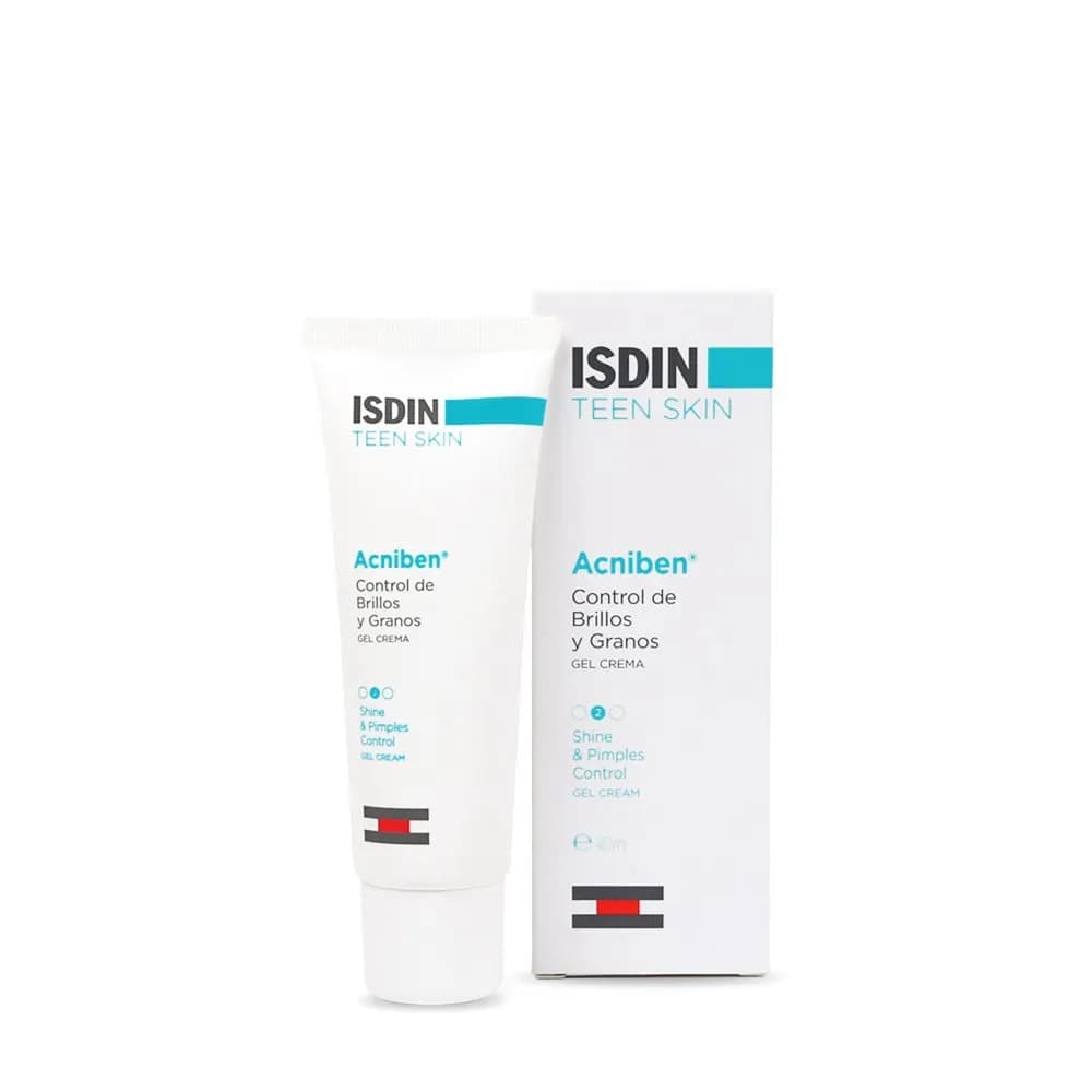 Isdin Acniben Teen Skin Gel Cream 40ml