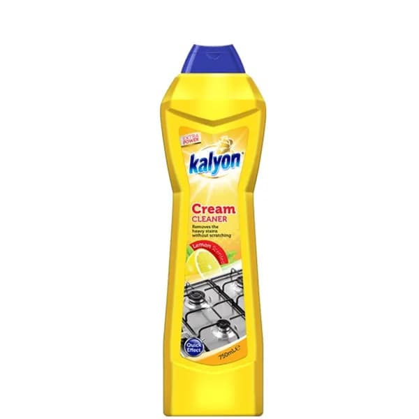 Kalyon Cream Cleaner Lemon Scented Quick Effect 500Ml