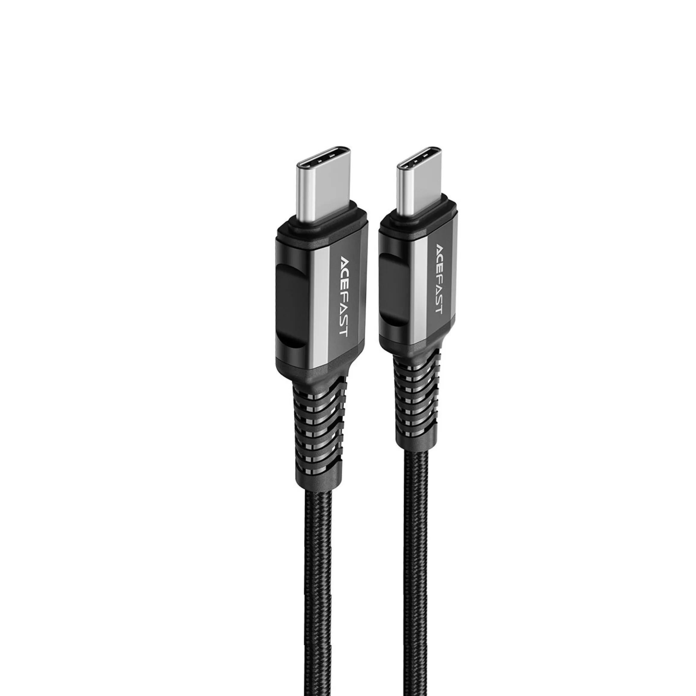 CABLE NYLONE USB-C TO USB-C 1.2M,60W-ACE FAST