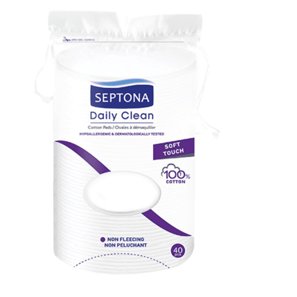 Septona Daily Clean Oval Pads Soft Touch 40's