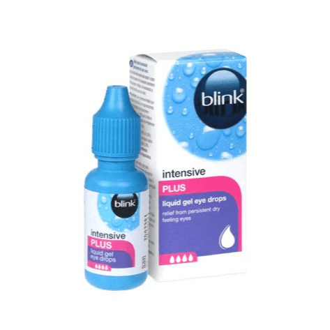 Blink Intensive Plus Liquid Gel Eye Drops 10ml