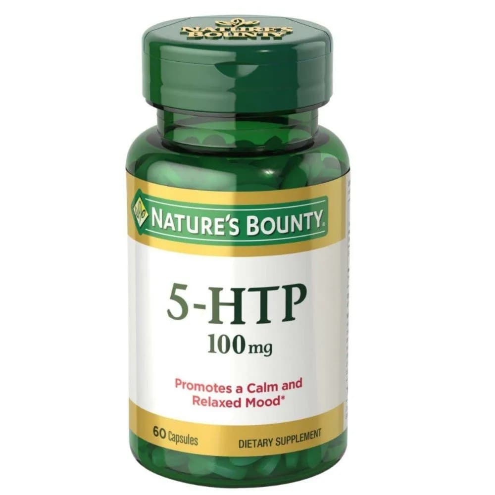 Nature's Bounty 5-htp 100mg Ds Cap 60's