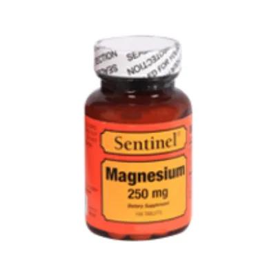 Sentinel Magnesium 250Mg 100'S