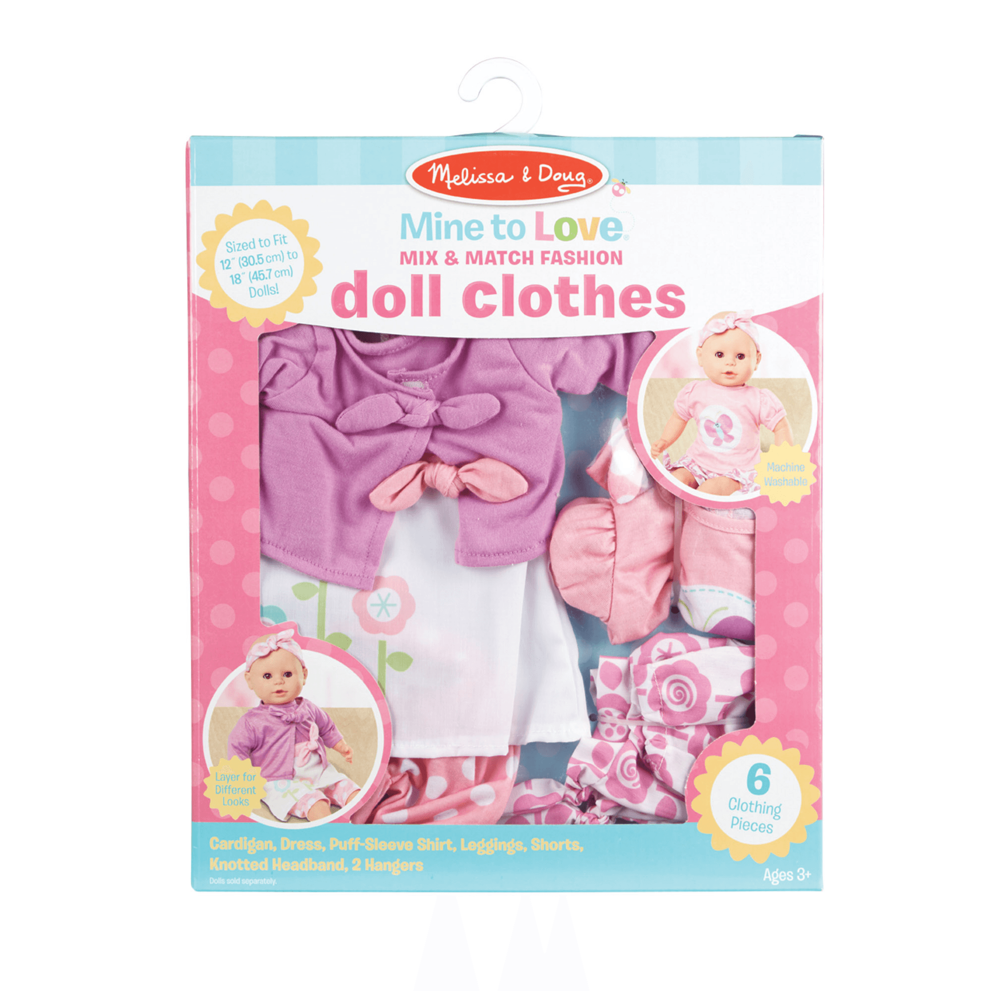 Mix & Match Fashion Doll Clothes