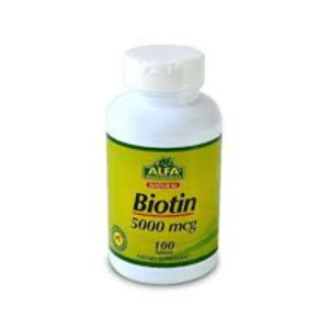 Alfa Biotin 5000 Mcg 100S