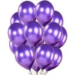 Metallic Violet Balloon