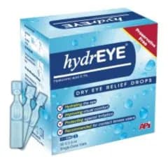 Hydreye Dry Eye Reflief Drops 30 Single-Dose Vials x 0.4ml