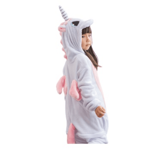 White Unicorn Costume - 100 CM