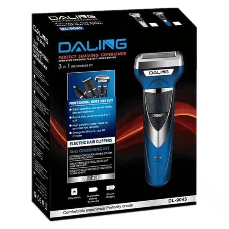 Daling 3in1 Rechargeable Mens Grooming Kit Dl-9042