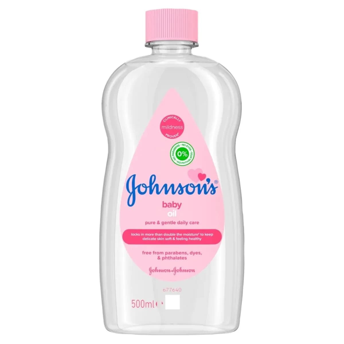 Johnsons Baby Oil Pure & Gentle Daily Care 500ml