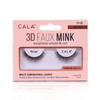 Cala-3D Faux Mink Lashes Rouge-35106