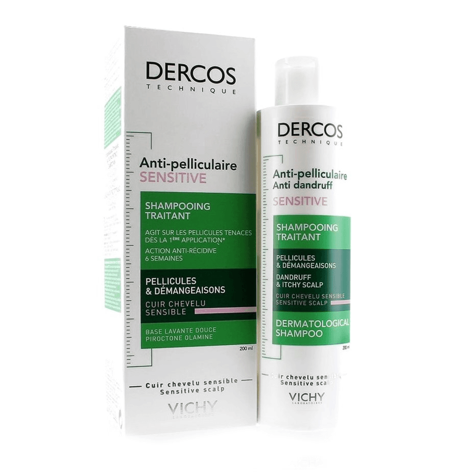 Vichy Dercos Anti-Dandruff Shampoo for Sensitive Scalp 200ml