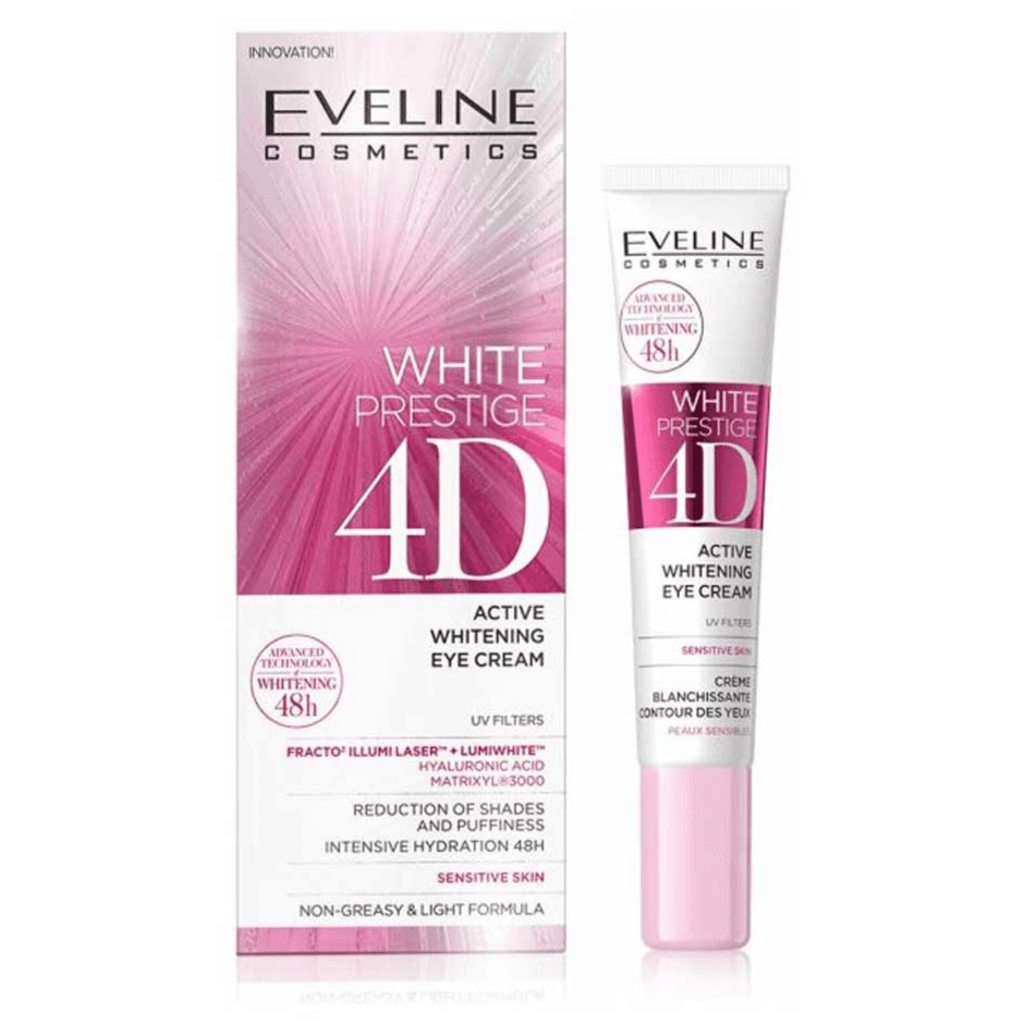 Eveline White Prestige 4d Active Whitening Eye Cream