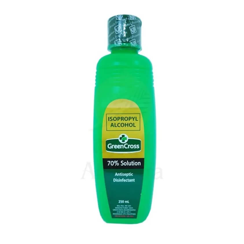 Green Cross 70% Solution Antiseptic Disinfectant 250Ml