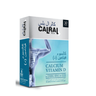 Calral Plus Calcium + Vitamin D Tablets 30's