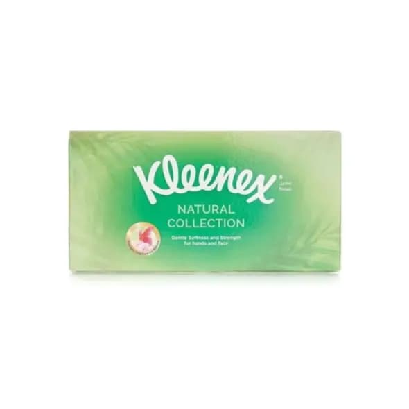 Kleenex Natural Collection Gentle Softness And Strength For Hand And Face