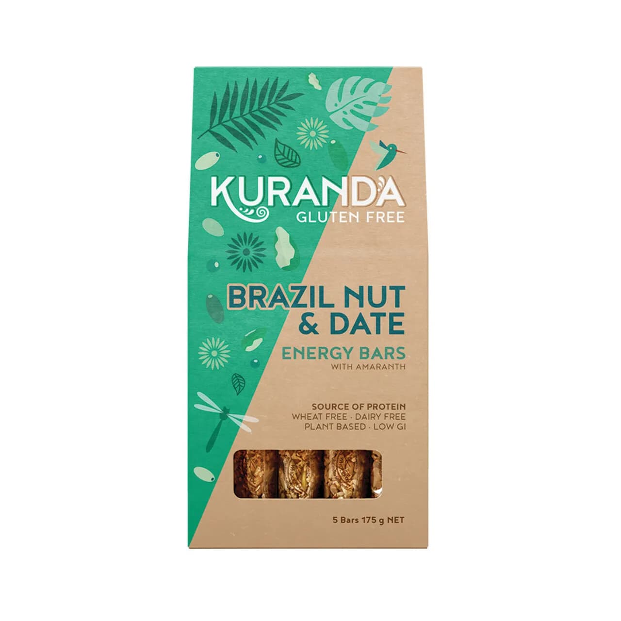 Kuranda Brazil Nut And Date Bar 35g X 5 Pack