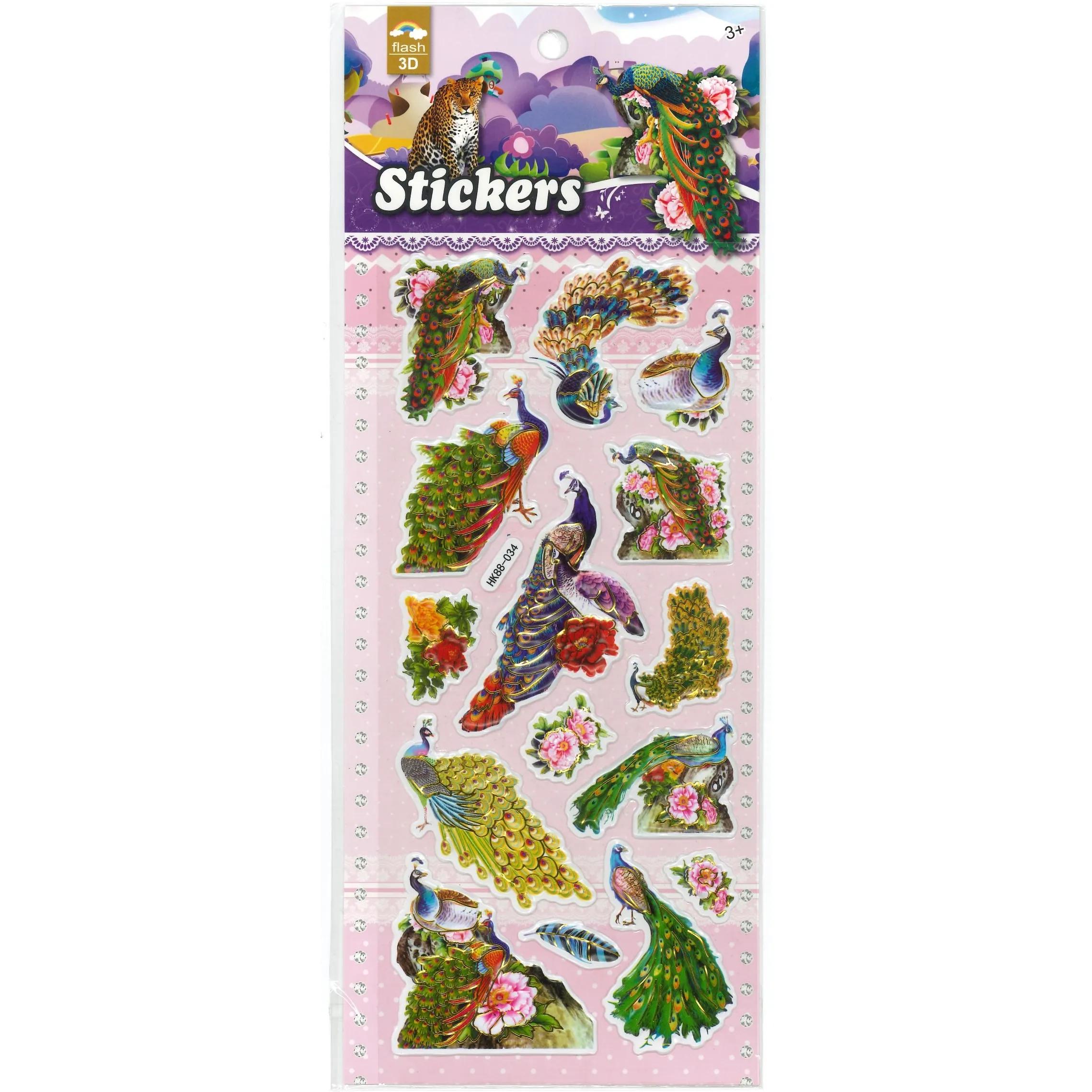 Peacock Stickers