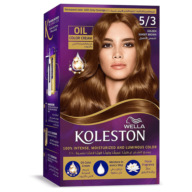 Wella Koleston 5/3 Golden Sunset Brown Hair Color