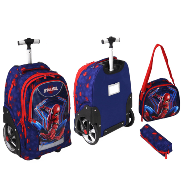 3pcs 18inch School Trolly Bag